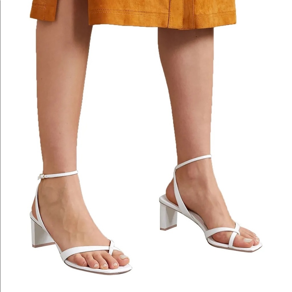 NIB Alexandre Birman Antique Nelly Square Toe Sandals - Picture 9 of 10